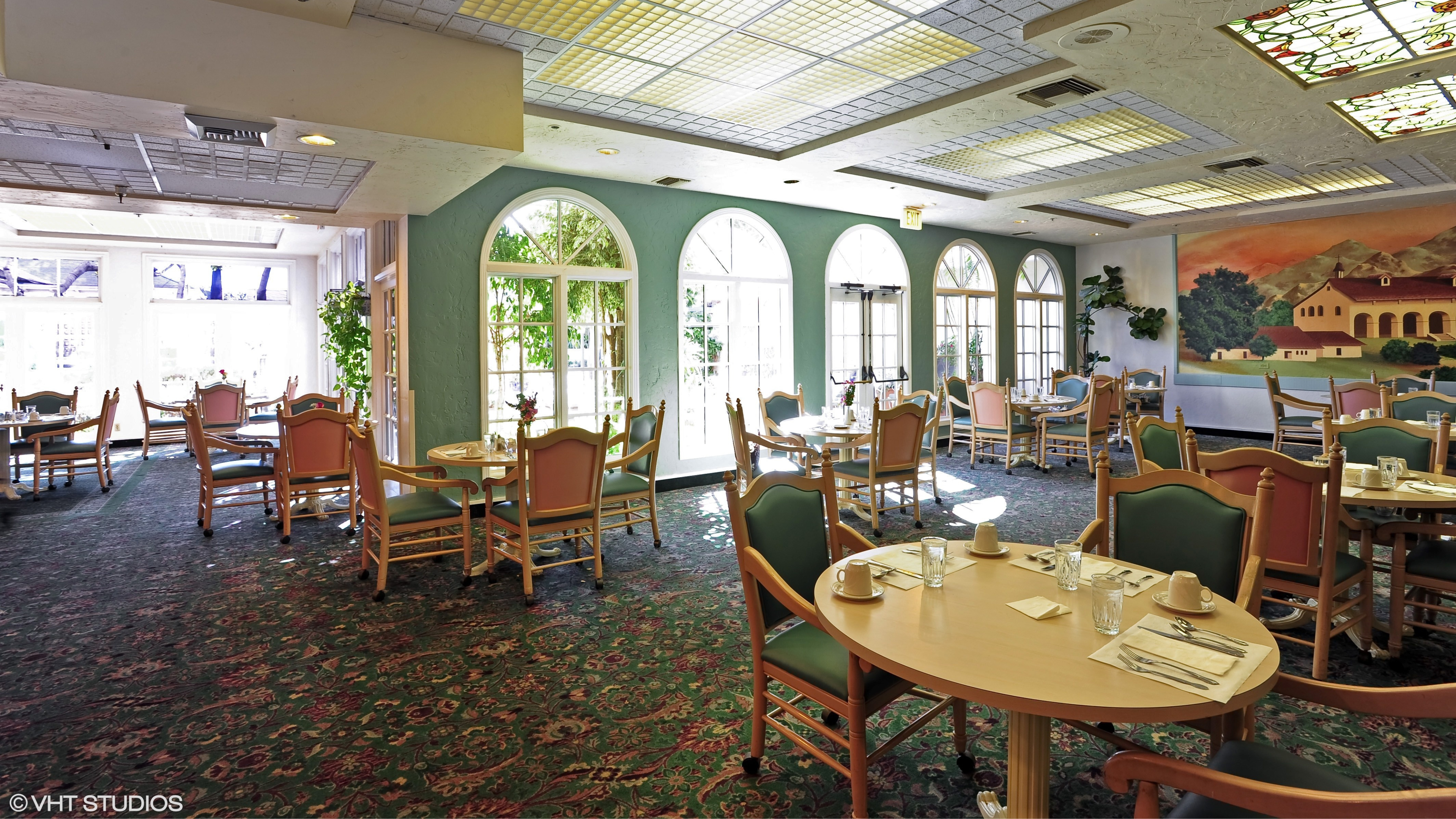 Garden Court at Villa Santa Barbara, Santa Barbara, CA 3