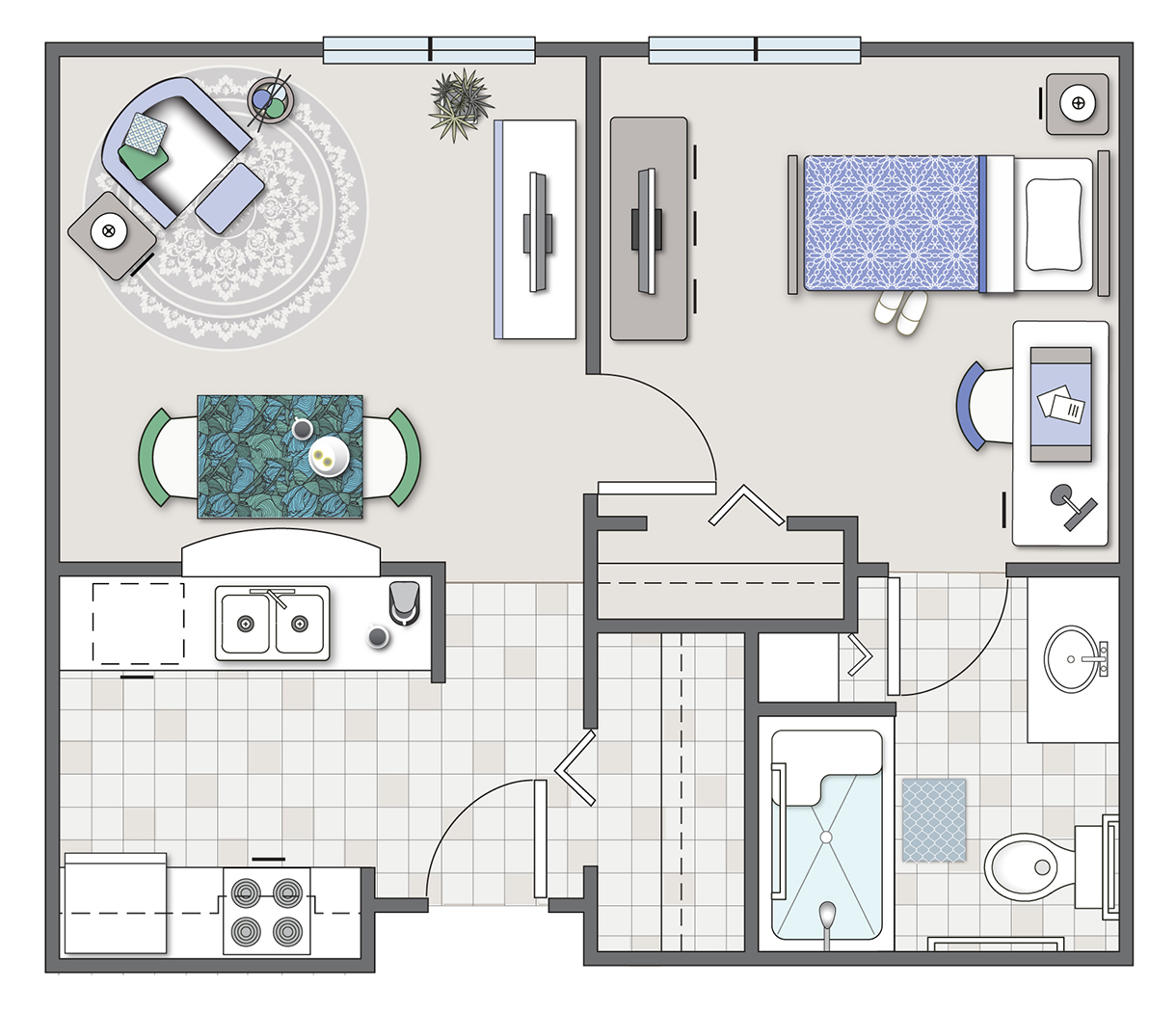 The Court at Round Rock, Round Rock, TX 7