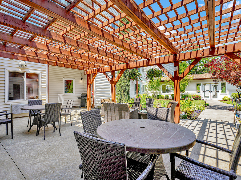 Courtyard at Mount Tabor, Portland, OR 8